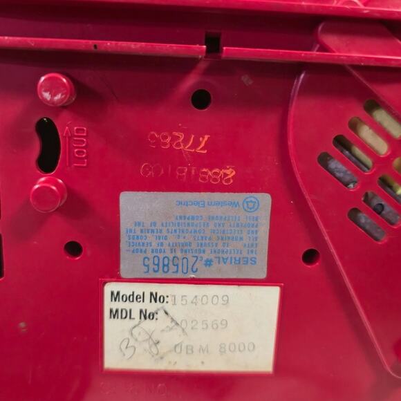 Vintage The Mickey Mouse Phone Push Button Landline - Picture 4 of 5